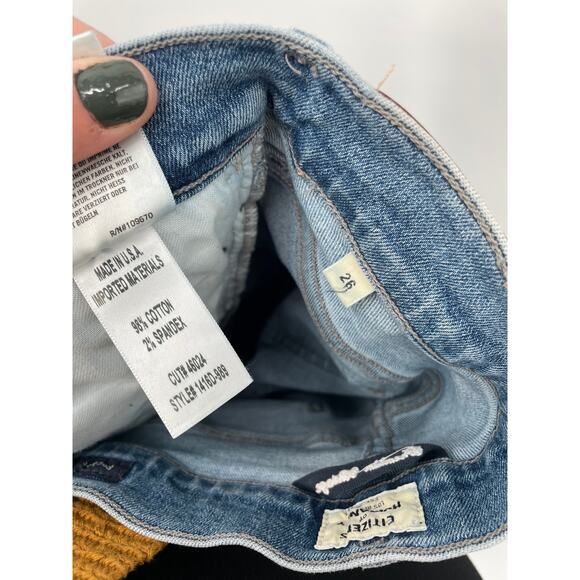 CITIZENS OF HUMANITY Rocket High Rise Skinny Jean in Small Talk Wash // 26 - Picture 12 of 12